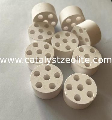 6 trous de 33 mm de 18 mm de support de catalyseur en aluminium