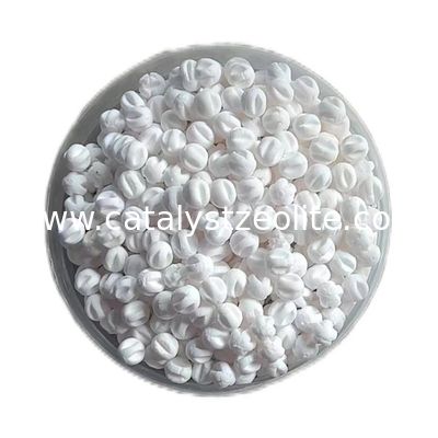 2-8 mm Boule à cinq dents de support de catalyseur en aluminium