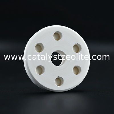 Stabilité thermique élevée support de catalyseur d'aluminium 6 trous 33 mm 18 mm