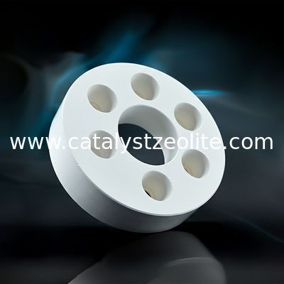 Stabilité thermique élevée support de catalyseur d'aluminium 6 trous 33 mm 18 mm