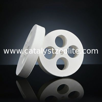 Stabilité thermique élevée support de catalyseur d'aluminium 6 trous 33 mm 18 mm
